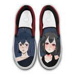 Secre Swallowtail Slip On Sneakers Custom Anime Black Clover Shoes