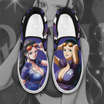 Nico Robin Slip On Sneakers One Piece Custom Anime Shoes
