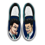 Leorio Slip On Sneakers Custom Anime Hunter x Hunter Shoes