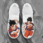Gohan Slip On Sneakers Dragon Ball Custom Anime Shoes PN11