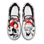 Gaara Slip On Sneakers Custom Japan Blossom Anime Shoes