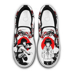 Hinata Hyuga Slip On Sneakers Custom Japan Blossom Anime Shoes