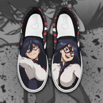 Midnight Slip On Sneakers My Hero Academia Custom Anime Shoes