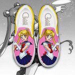Sailor Slip On Sneakers Anime Sailor Custom Shoes