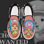 Chopper Slip On Sneakers One Piece Custom Anime Shoes