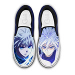 Killua Godspeed Slip On Sneakers Custom Anime Hunter x Hunter Shoes