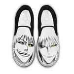 Zangetsu Slip On Sneakers Custom Anime Bleach Shoes