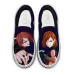 Nobara Kugisaki Slip On Sneakers Custom Anime Jujutsu Kaisen Shoes