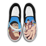 Whitebeard Slip On Sneakers Custom Anime One Piece Shoes