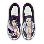 Chrollo Lucilfer Slip On Sneakers Custom Anime Hunter x Hunter Shoes