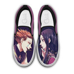 Illumi & Hisoka Slip On Sneakers Custom Anime Hunter x Hunter Shoes