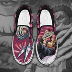 One Piece Katakuri Slip On Sneakers Custom Anime Shoes