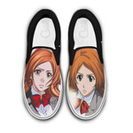 Orihime Inoue Slip On Sneakers Custom Anime Bleach Shoes