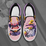 Fat Buu Slip On Sneakers Dragon Ball Custom Anime Shoes PN11