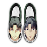 Shigure Souma Slip On Sneakers Custom Anime Fruit Basket Shoes