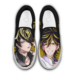 Kazutora Hanemiya Slip On Sneakers Custom Anime Tokyo Revengers Shoes