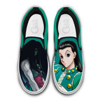 Illumi Zoldyck Slip On Sneakers Custom Anime Hunter x Hunter Shoes
