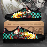 Tanjiro Sun Breathing Skate Shoes Custom Demon Slayer Anime Shoes