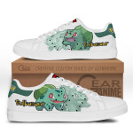 Pokemon Bulbasaur Skate Sneakers Custom Anime Shoes