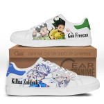 Hunter X Hunter Gon and Killua Skate Sneakers Custom Anime Shoes