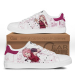 Sakura Haruno Skate Sneakers Custom NRT Anime Shoes