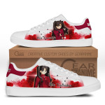 Fate Zero Rin Tohsaka Skate Sneakers Custom Anime Shoes