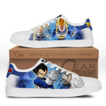 Dragon Ball Vegeta Skate Sneakers Custom Anime Shoes