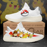 Pikachu Evolution Shoes Custom Pokemon Anime Sneakers TT11