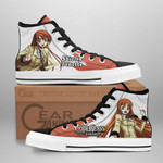 Code Geass Shirley Fenette High Top Shoes Custom Anime Sneakers