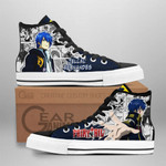 Jellal Fernandes High Top Shoes Custom Fairy Tail Anime Sneakers