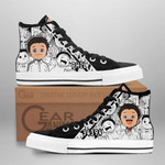 Phil High Top Shoes Custom Manga Anime The Promised Neverland Sneakers