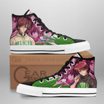 Akio Furukawa High Top Shoes Custom Clannad Anime Sneakers