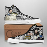 Charmy Papittson High Top Shoes Custom Black Clover Anime Sneakers