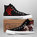 Gaara High Top Shoes Custom Anime Sneakers
