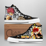 Natsu Dragneel High Top Shoes Custom Fairy Tail Anime Sneakers