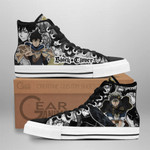 Yuno and Asta High Top Shoes Custom Black Clover Anime Sneakers