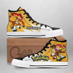 Pokemon Infernape High Top Shoes Custom Anime Sneakers