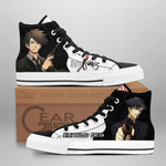 Fate Zero Kiritsugu Emiya High Top Shoes Custom Anime Sneakers