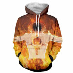 One Piece Fire Fist Ace 3D Hoodie - One Piece Anime Hoodie