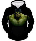 Superhero Hulk Black Hoodie
