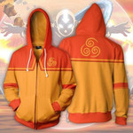 Avatar The Last Airbender Hoodies - Aang Zip Up Hoodie Jacket
