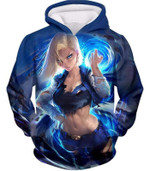 Dragon Ball Super Deadly Mecha Warrior Android 18 Graphic Hoodie