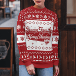 BROWN FAMILY SWEATER
