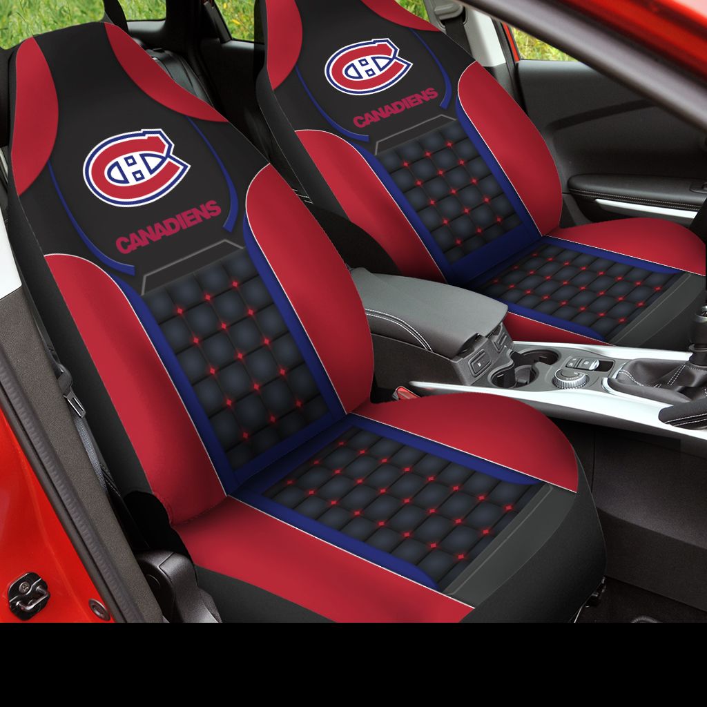 HOT NHL Team Montreal Canadiens Red 3D Seat Car Cover1