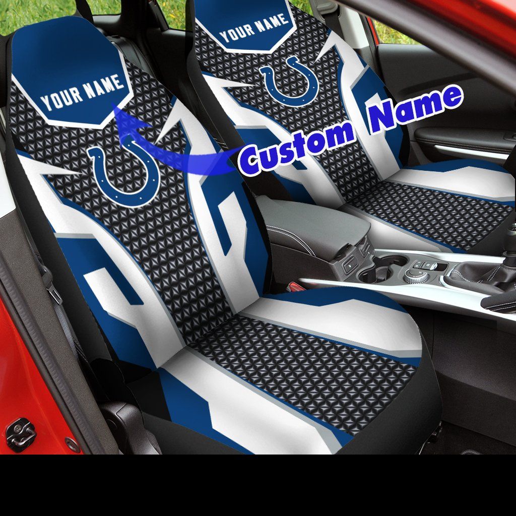 HOT NFL Team Indianapolis Colts 3D Seat Car Cover1