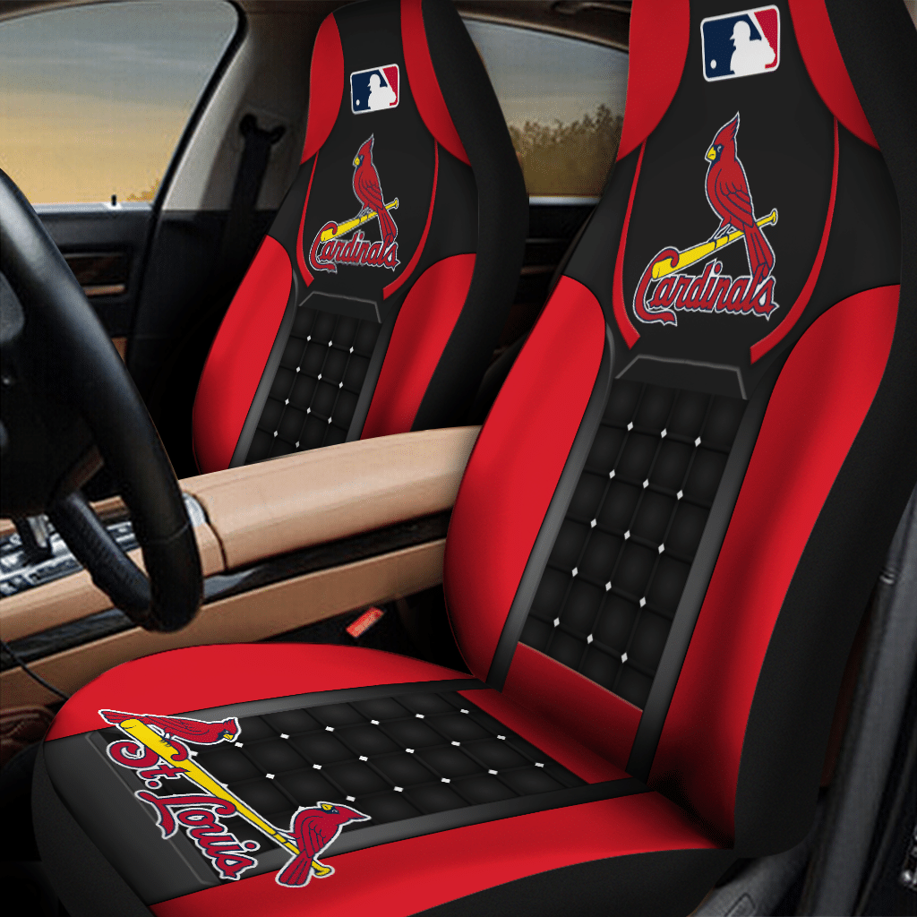 HOT MLB Team St. Louis Cardinals 3D Seat Car Cover1