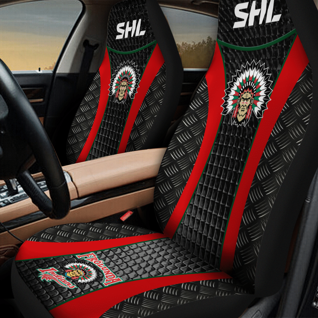 HOT Frolunda HC SHL Red-Black 3D Seat Car Cover1