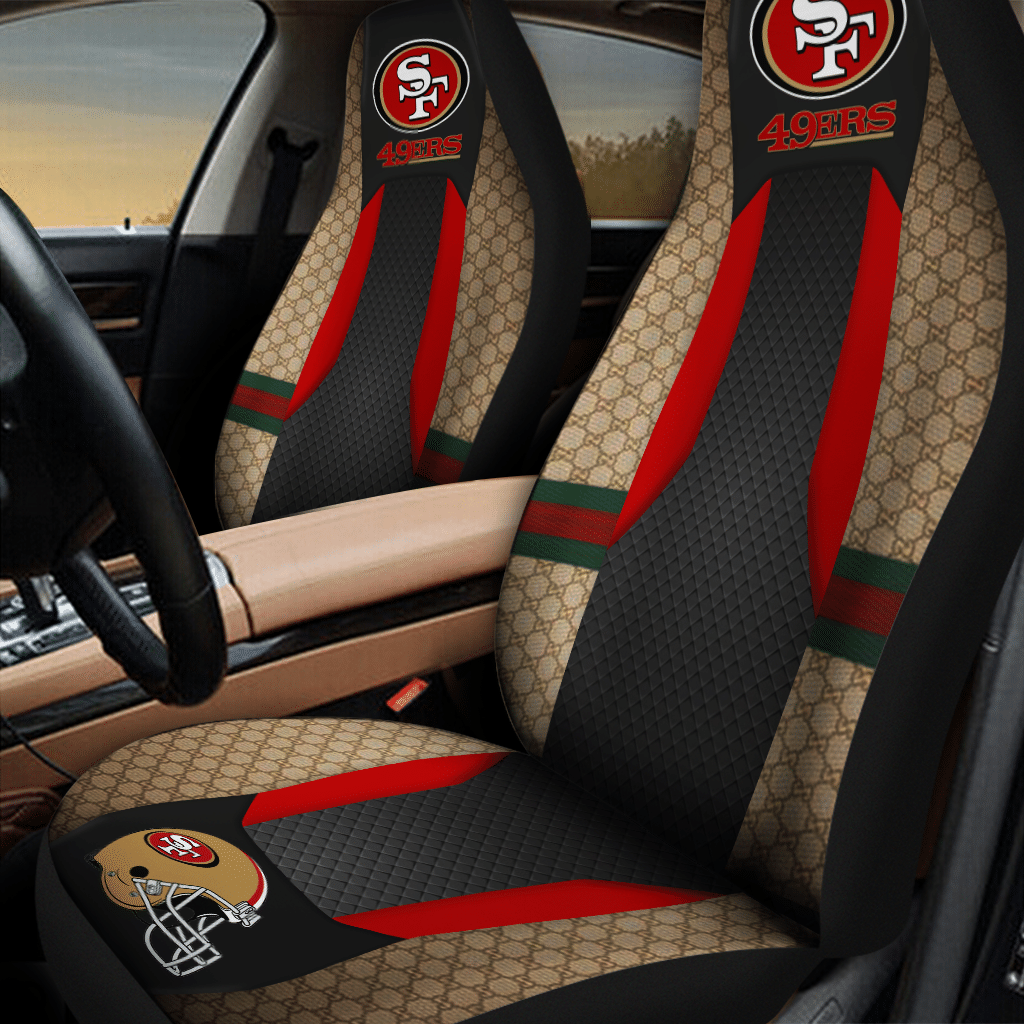 HOT NFL Team San Francisco 49ers 3D Seat Car Cover1
