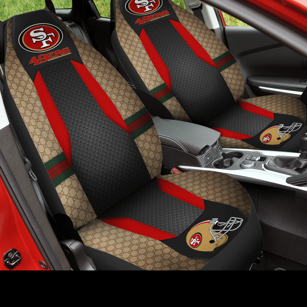 HOT NFL Team San Francisco 49ers 3D Seat Car Cover2