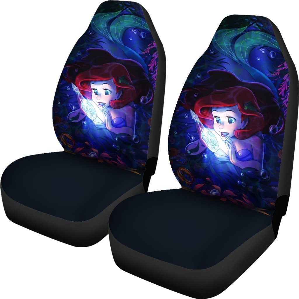 HOT The Little Mermaid Disney 3D Seat Car Cover1